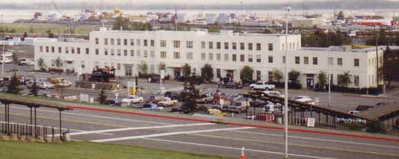 Alaska Railroad Train Station