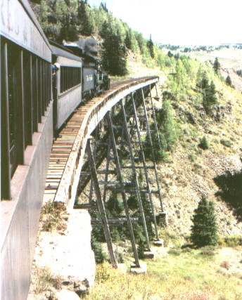 Crossing Cascade Creek Trestle