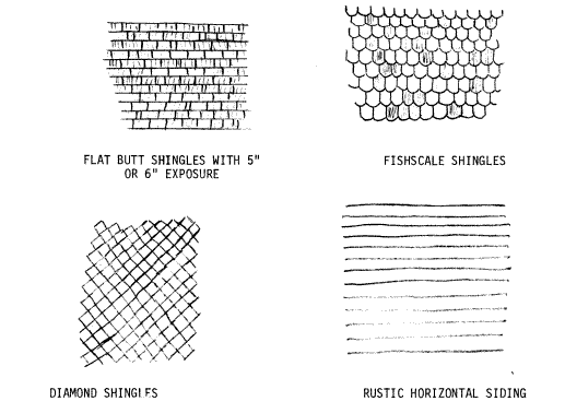 shingles and siding