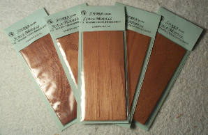 Cedar shingles from Sierra Scale Models #110.