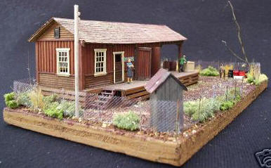 Chain Link Fence for Model Railroads